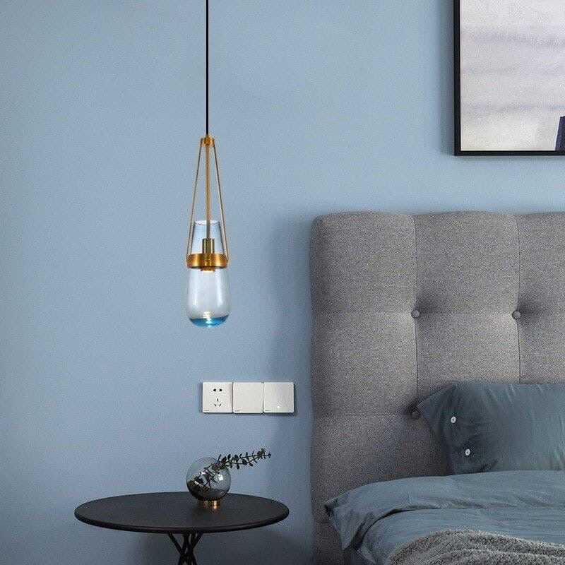 Glazen Druppel Hanglamp voor Plafond