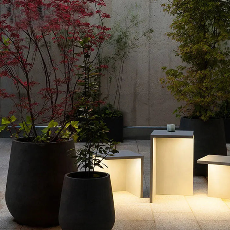 Moderne Zonne Energie LED Buiten Wandlamp