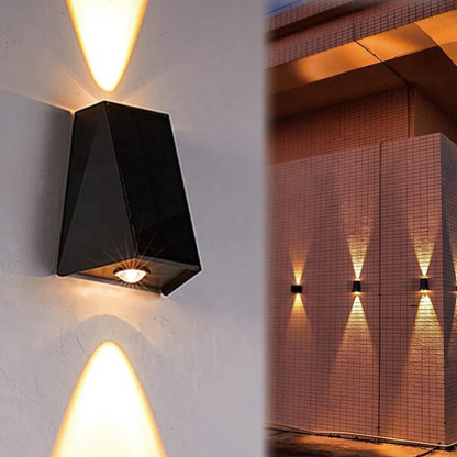 Moderne Zonne-Energie LED Wandlamp