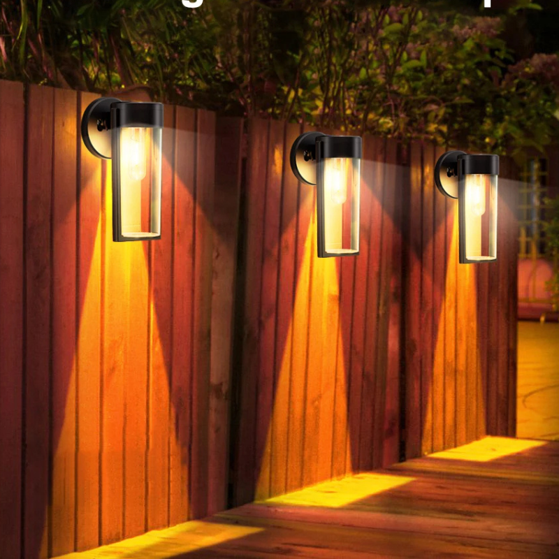 Duurzame IP65 Zonne-Energie Buiten Wandlamp