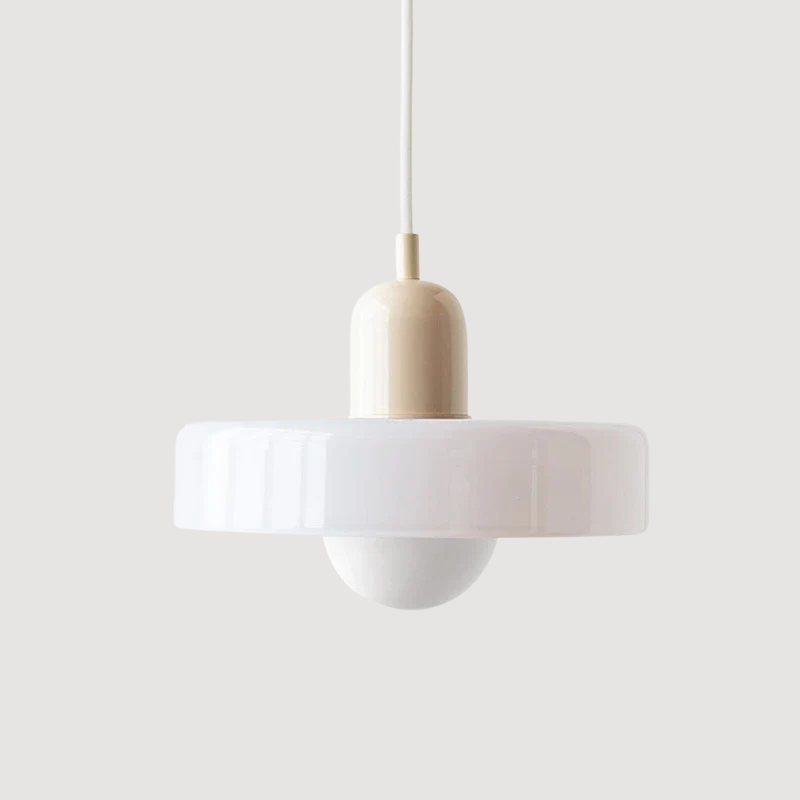 Bauglas Hanglamp – Retro Elegantie met Scandinavische Touch