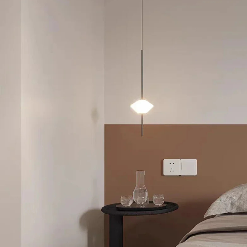 Art Deco Glazen Hanglamp met Zachte LED-verlichting