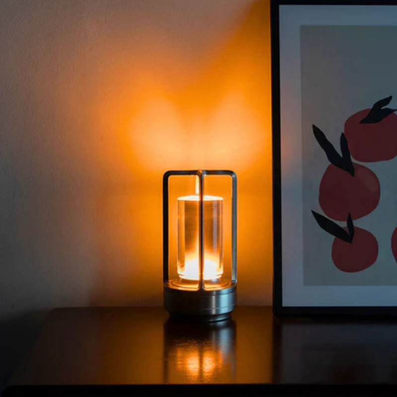 Kristallen Tafellantaarn – Luxueuze Sfeer in een Tijdloos Design