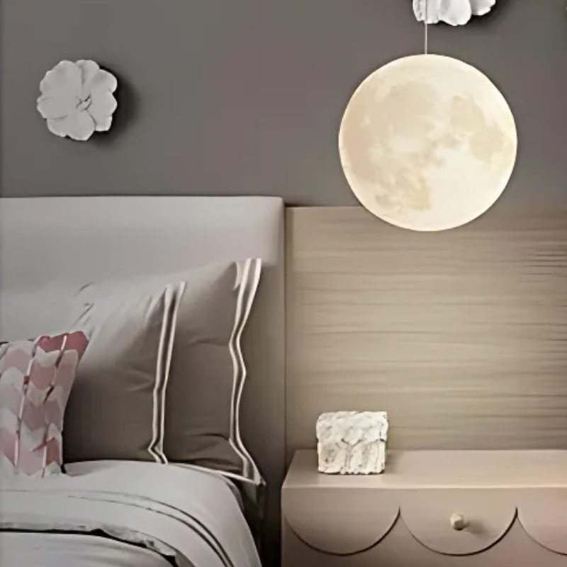 LunaSphere Magische Maan of Galaxy Hanglamp
