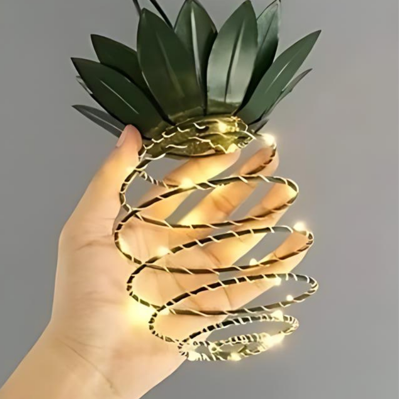 Hangende Solar Decoratieve Ananas Buitenverlamp