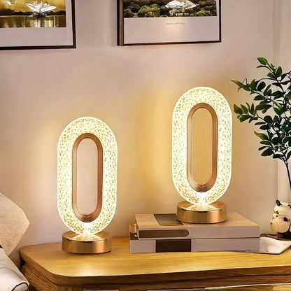 Elegante Kristallen Verstelbare Tafellampen Set