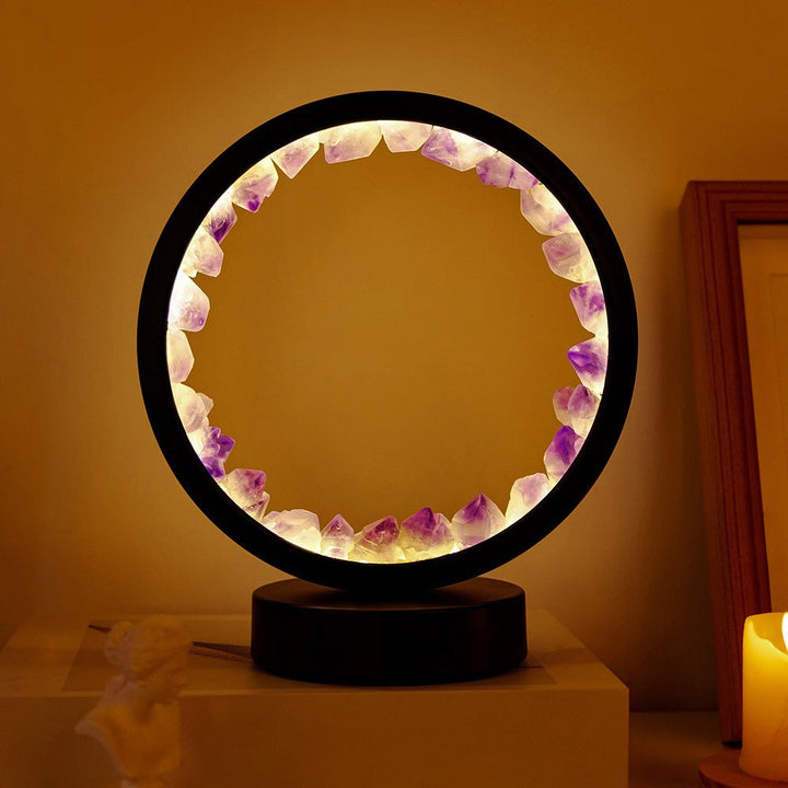 Moderne Spirituele Licht Amethist Kristallamp