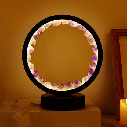 Moderne Spirituele Licht Amethist Kristallamp
