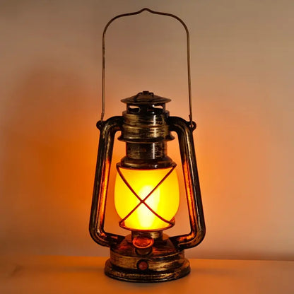 USB Oplaadbare Campinglantaarn met Antieke Bronzen Afwerking