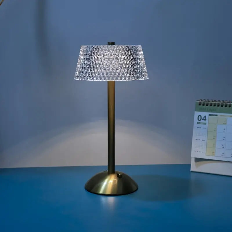 Moderne LED Kristallen Tafellamp met Touchbediening