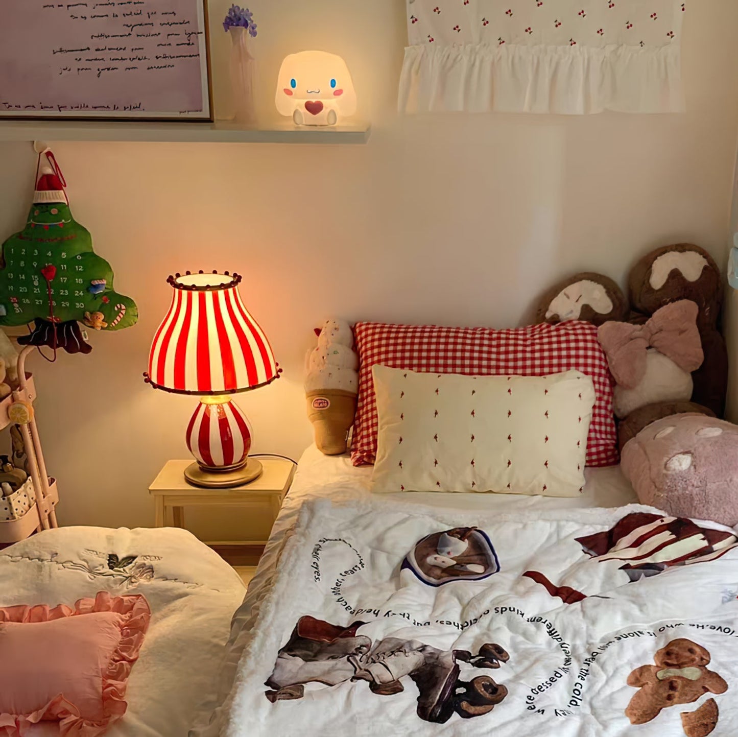 Vintage Stijl Circus Troup Tafellamp