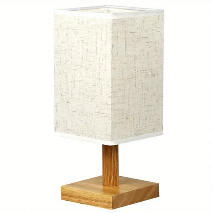 Retro Houten Bureaulamp - Creatieve en Minimalistische Tafellamp
