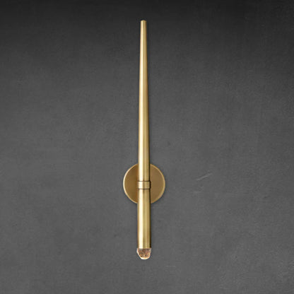 Moderne Minimalistische Wandlamp met Dunne Fakkel