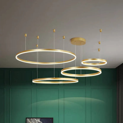 Arisha hanglamp -Modern metaal Tir-Cirkel