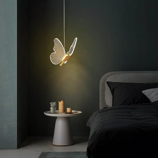 Moderne FlutterGlow LED Vlinder Hanglamp