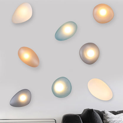 Moderne Bubble Glazen Speelse LED Wandlamp