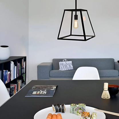 Retro Industriële Stijl Glazen Hanglamp