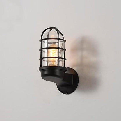 Industriële Waterdichte Aluminium Ronde Kooi Wandlamp