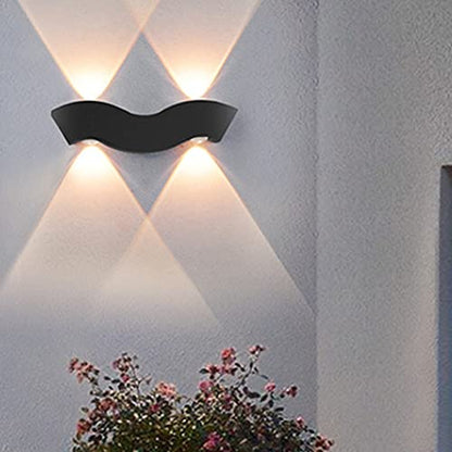 Moderne Compacte Buiten Waterdichte Wandlamp