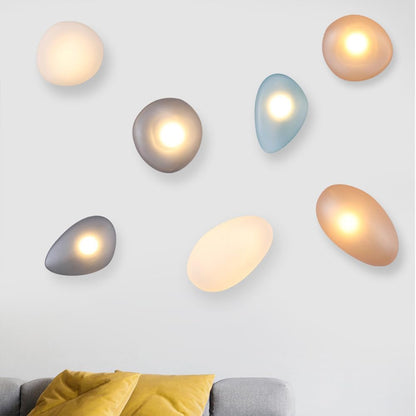 Moderne Bubble Glazen Speelse LED Wandlamp