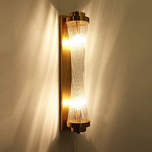 Moderne Gouden Gloed Kristallen Wandlamp