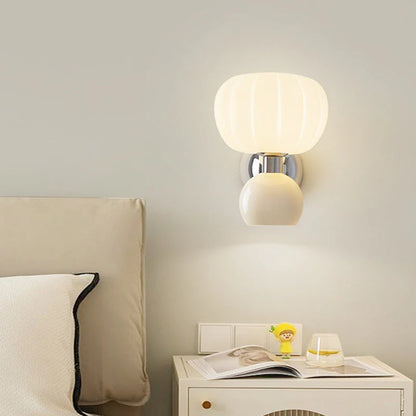Moderne Crème Elegantie LED Wandlamp