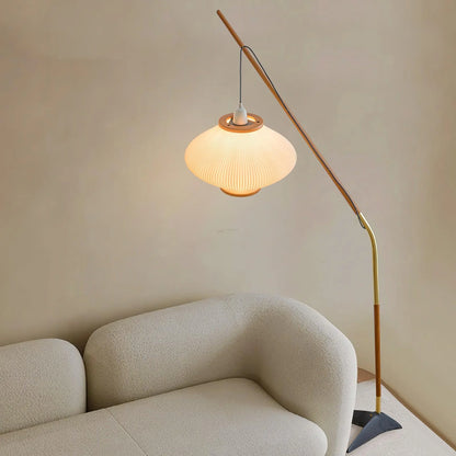 Arboréa Middeleeuwse Geplooide Vloerlamp