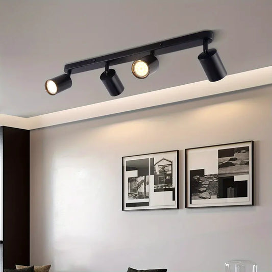 Draaibare 4-Lichts Spot LED Plafondlamp