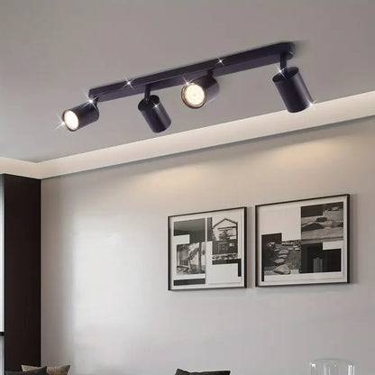 Draaibare 4-Lichts Spot LED Plafondlamp