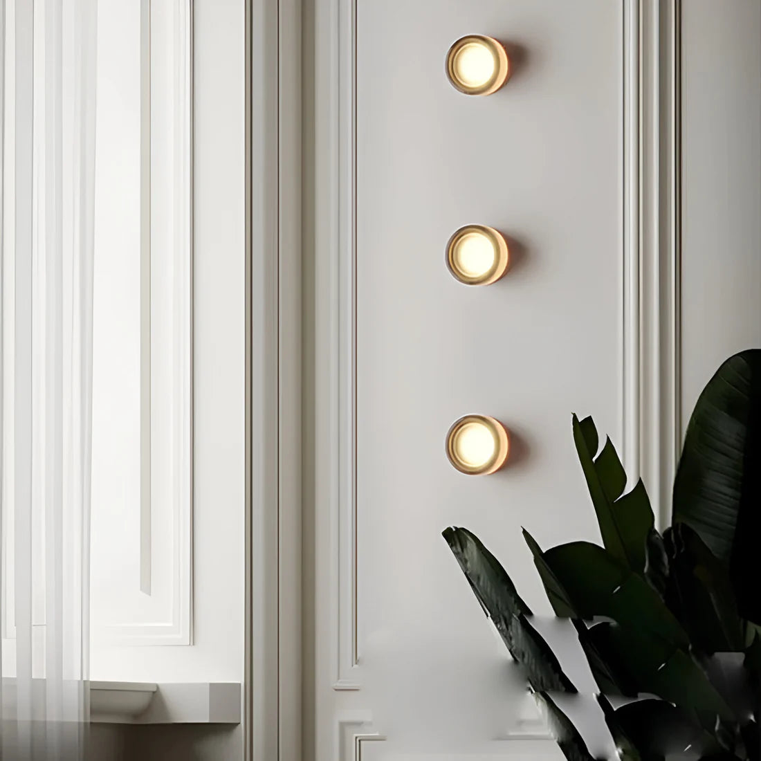 NordicGlow-Dimbare LED Wandlamp met Lichtsensor