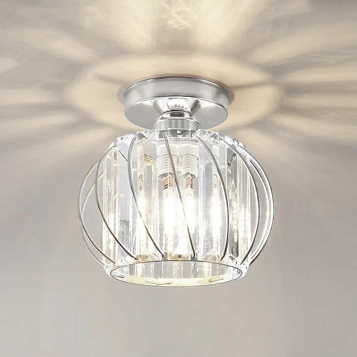 Nordic Luxe Glazen Hal Plafondverlichting