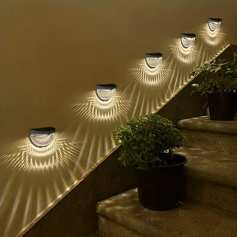 Zonne 6LED Halfrond Hek Openluchtlicht