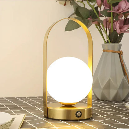 Moderne Draadloze Tafellamp met USB-Oplaad