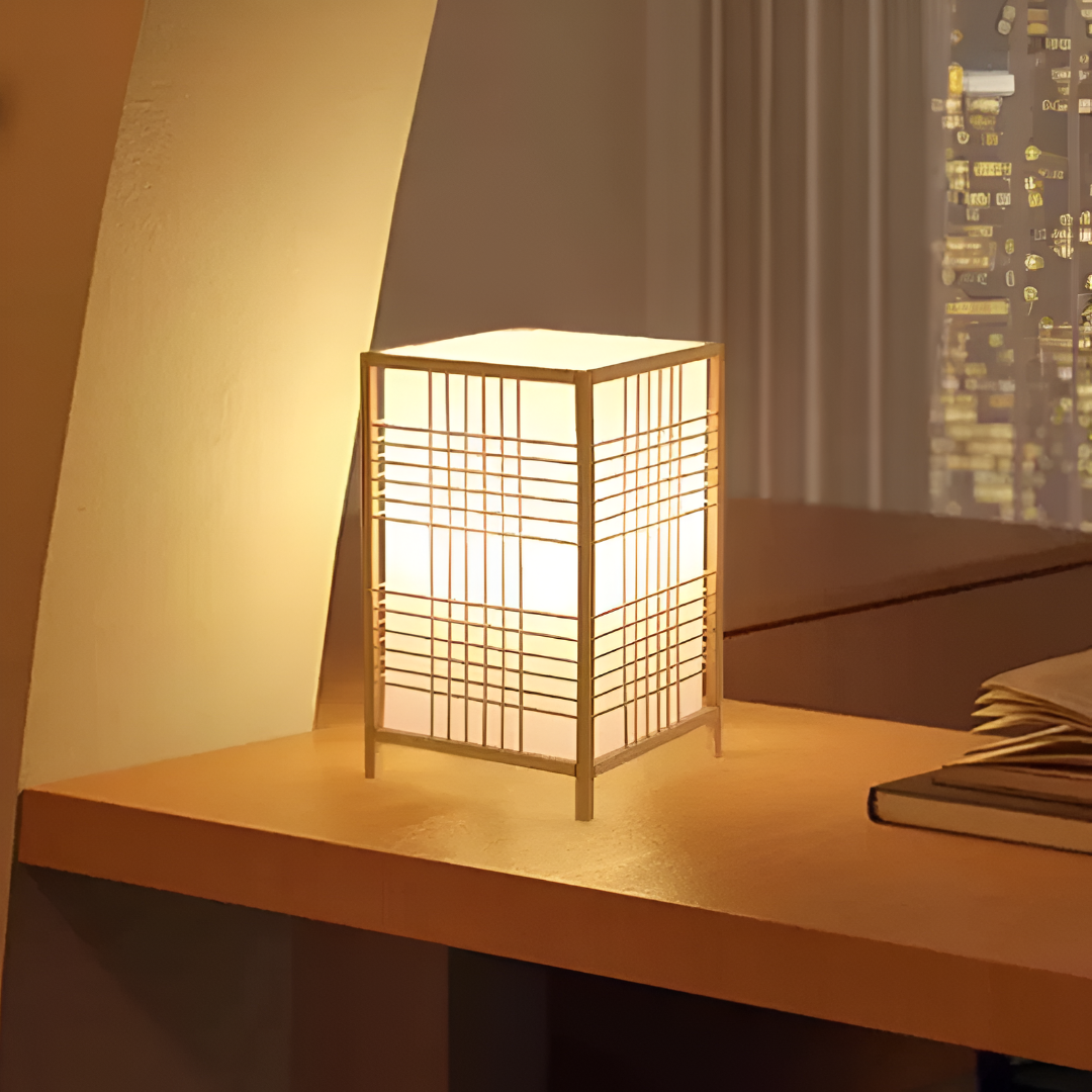 ZenBambu Japanse Handgemaakte Tafellamp