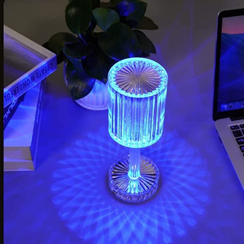 Kristallen luxe Diamond Touch Tafellamp