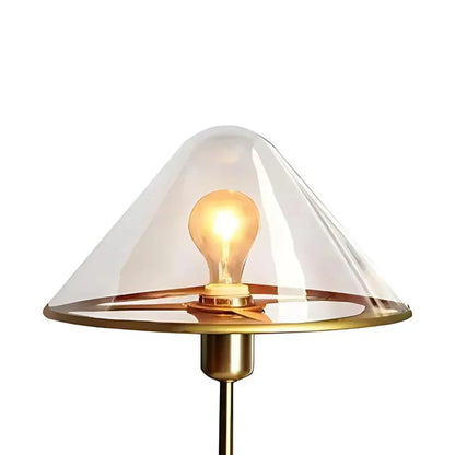 Moderne Jasje Gouden Paddenstoel Tafellamp