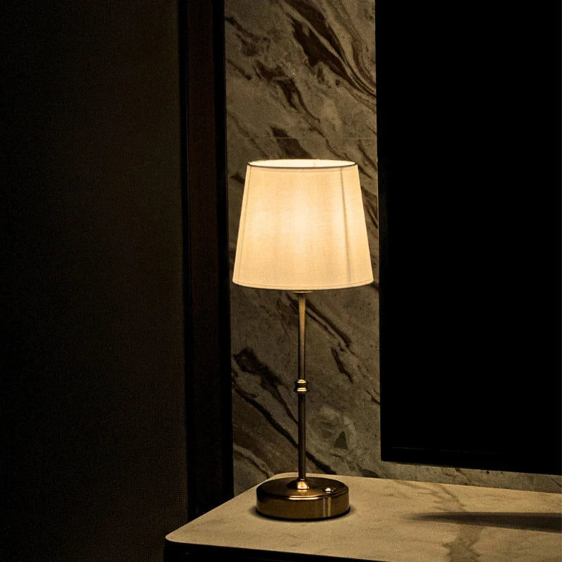 GoldenEase Draadloze Tafellamp met Warme Sfeer