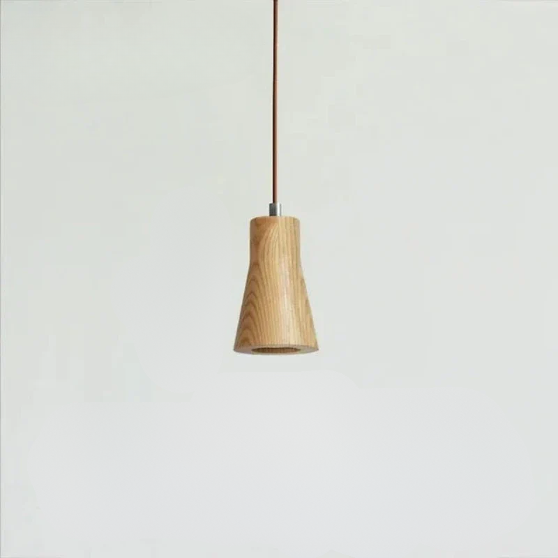 Borealis Glow Scandinavische Houten Hanglamp