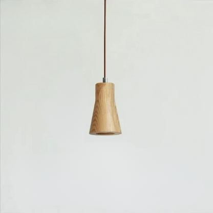 Borealis Glow Scandinavische Houten Hanglamp