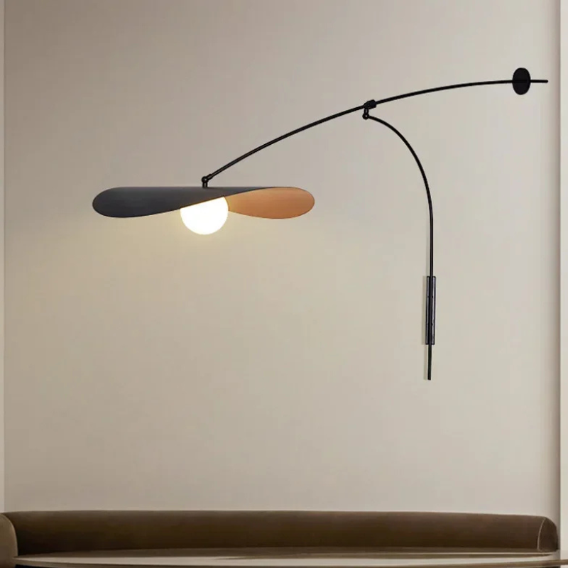 Scandinavische Wandlamp met Verstelbare Arm
