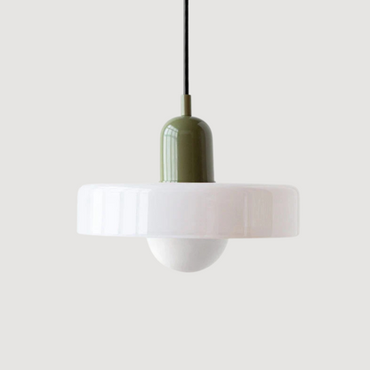 Bauglas Hanglamp – Retro Elegantie met Scandinavische Touch