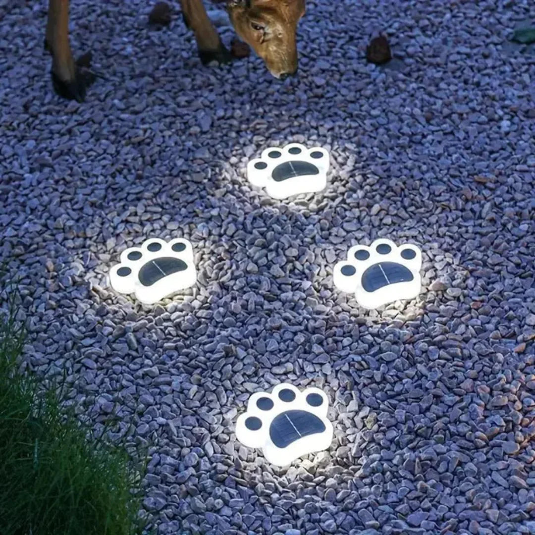 Moderne Solar Pootafdruk Buitenlamp