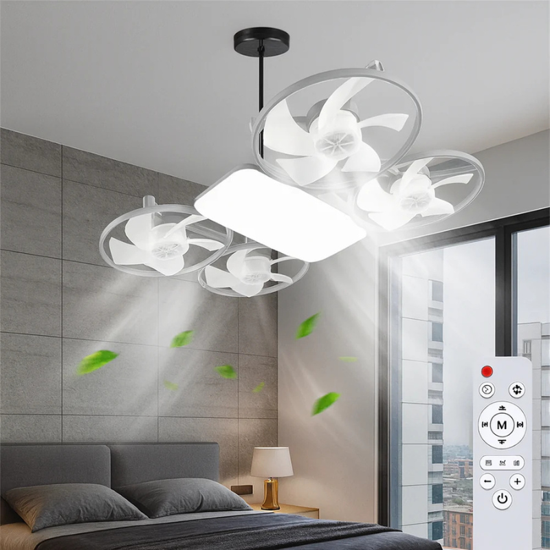 Zomerse Meerdere Propellers LED Plafondventilator