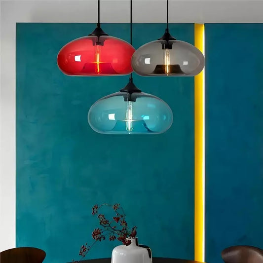 Moderne Donut Design Glazen Hanglamp