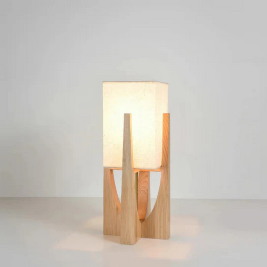 Japanse Stijl Houten Vloer- en Tafellamp