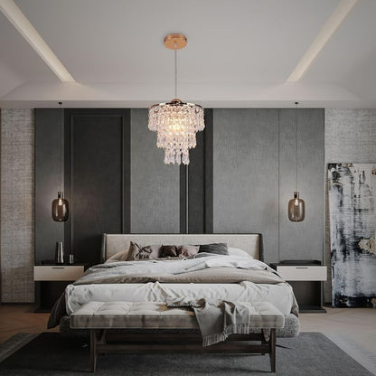 Kristallen Plafondlamp Flush Mount Goud