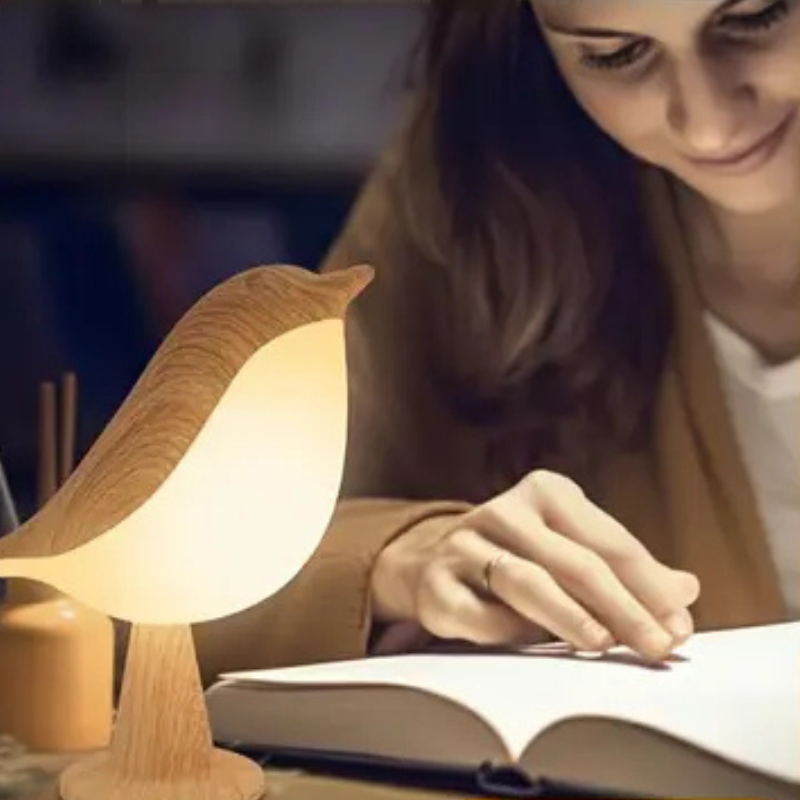 LED Vogel Design Tafellamp met Aanraakbediening