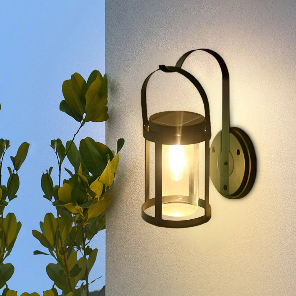Luxe Zwarte Aluminium Buiten Wandlamp