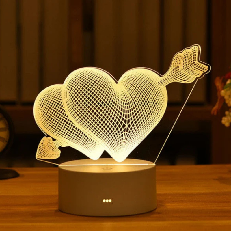 Animara 3D Creatieve Dieren LED Nachtlamp