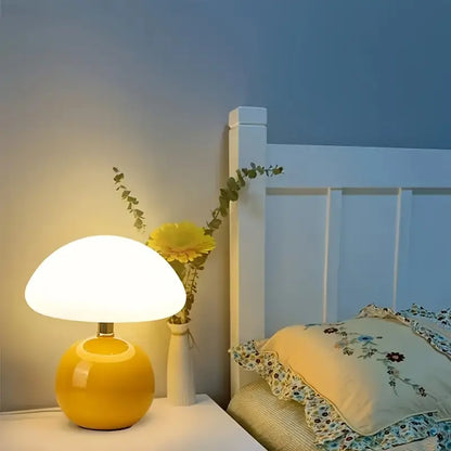 Paddenstoel LED Tafellamp – Moderne Sfeerverlichting met USB-aansluiting
